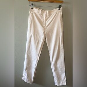 MaxMara White Ankle Pants